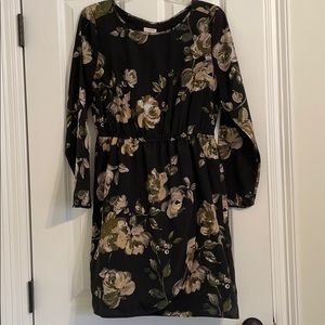 COPY - Floral Mid-Length Dress